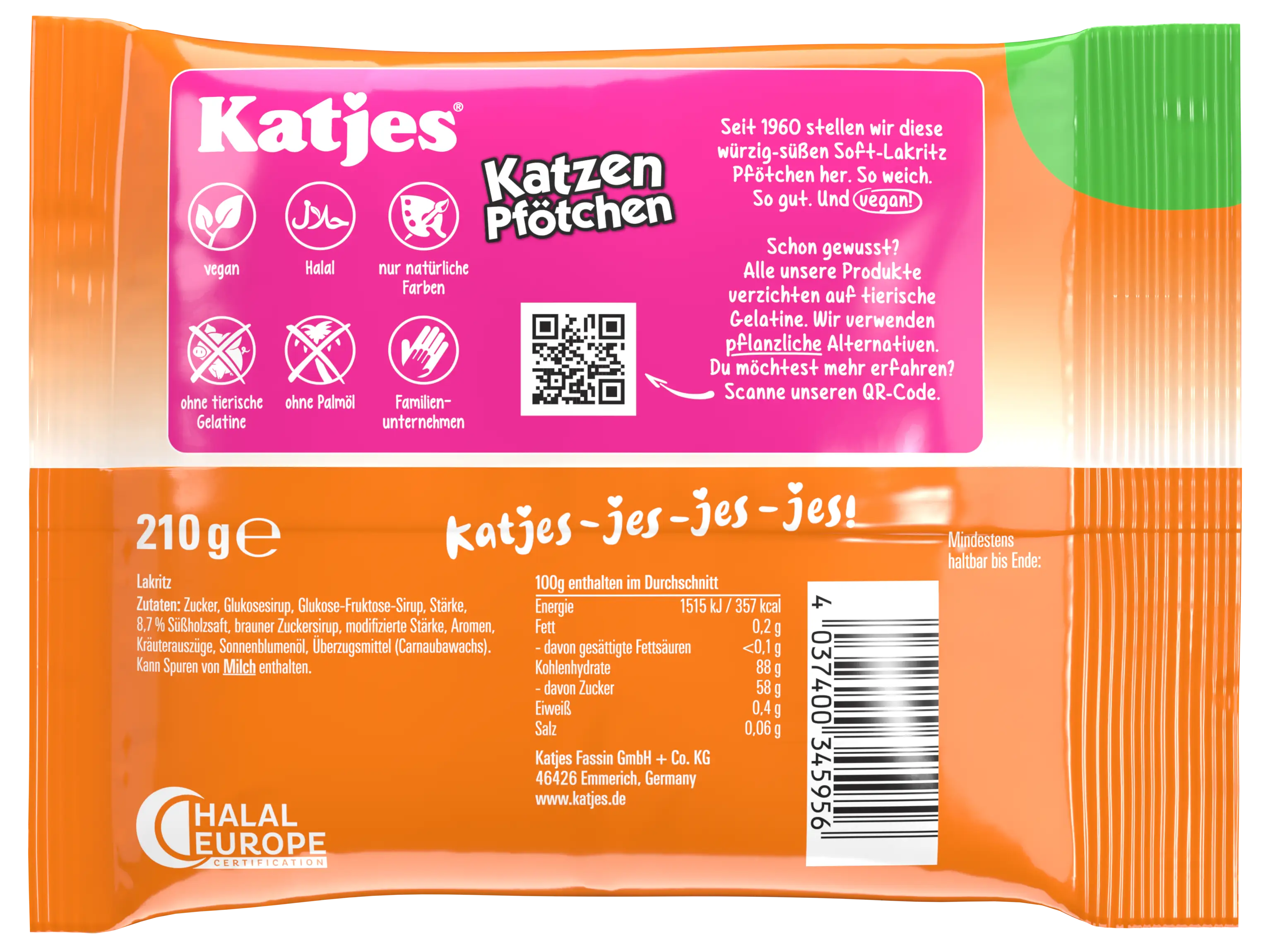 Katzen Pfötchen 210g