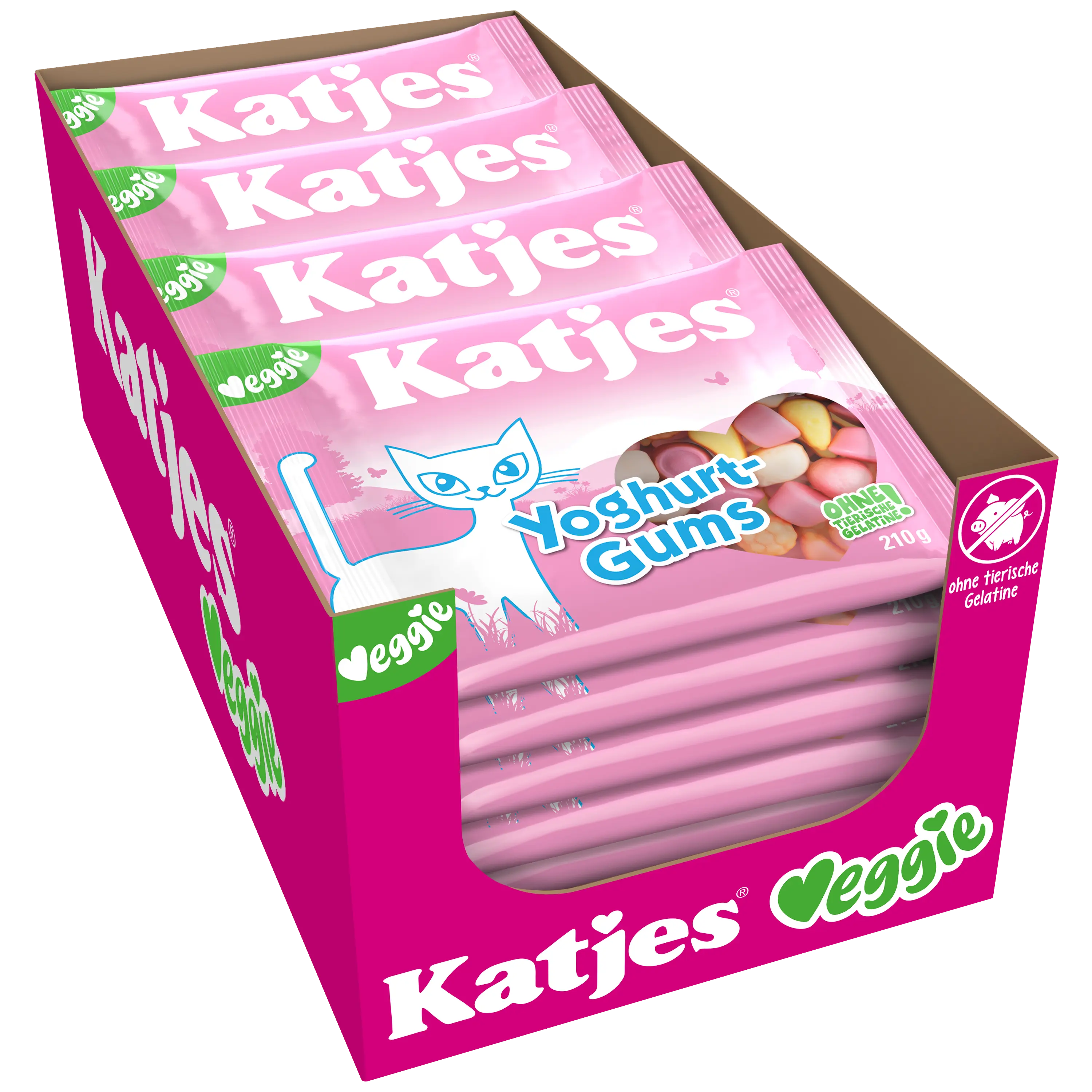 Yoghurt Gums 210g 20er Karton