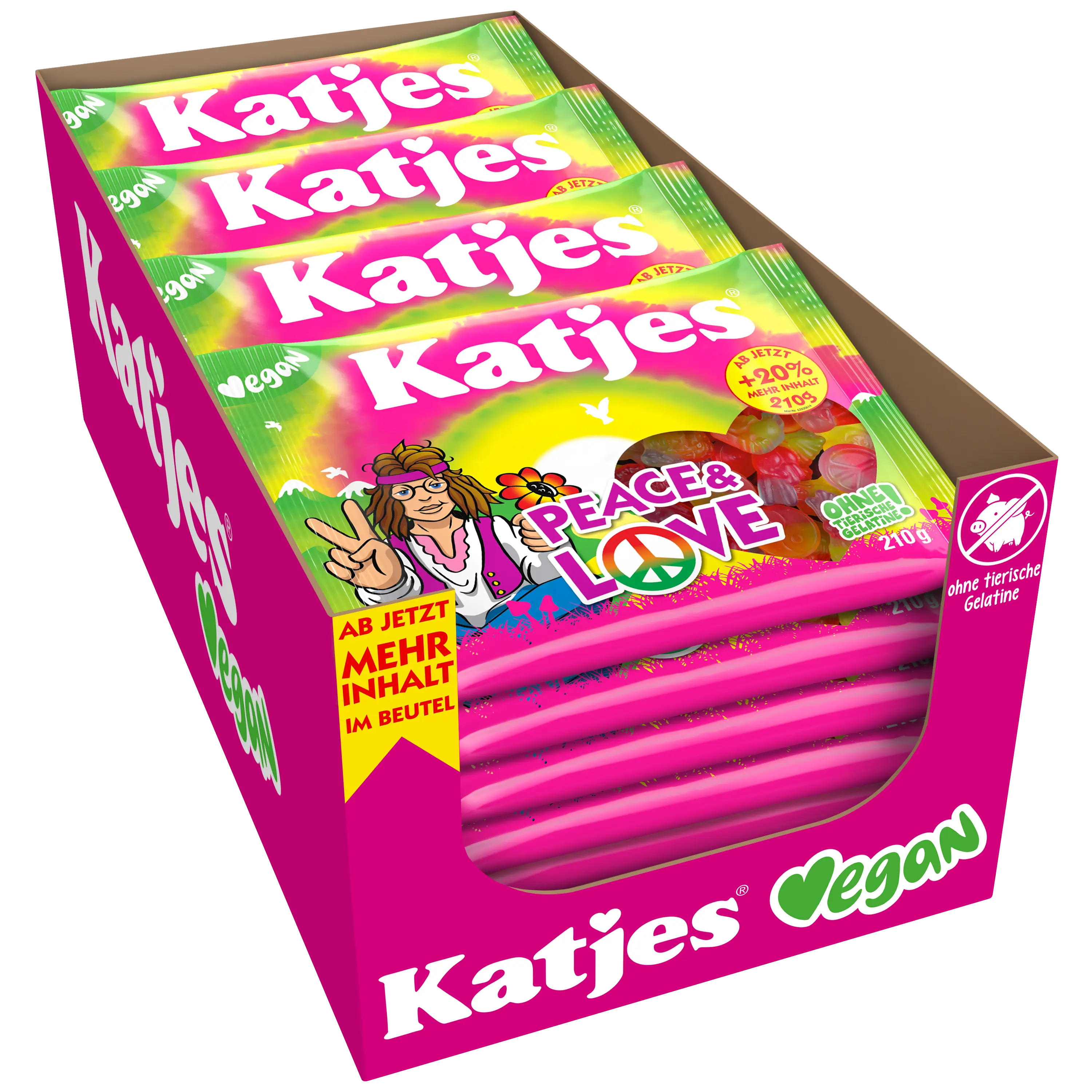 Peace & Love 210g 20er Karton