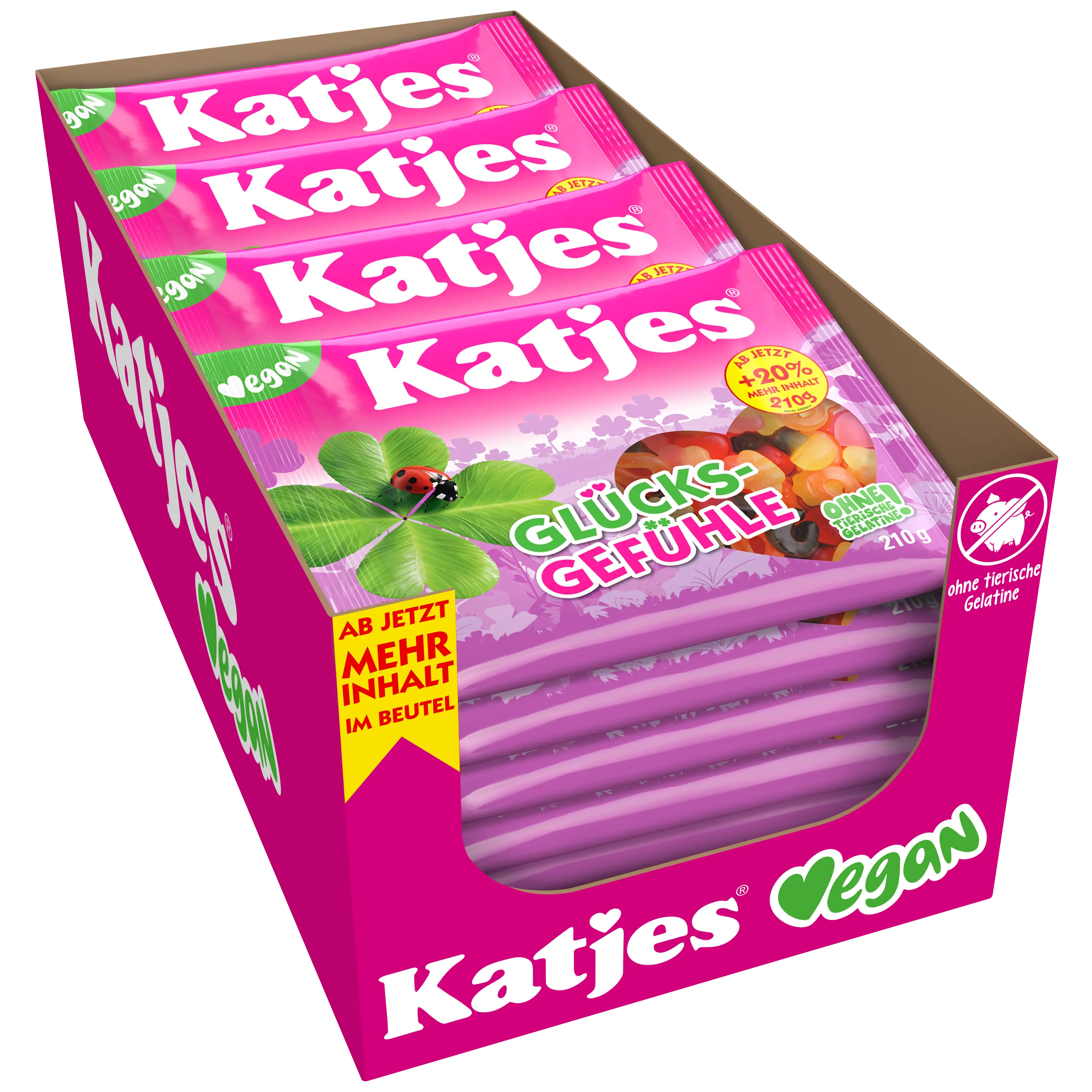 Glücksgefühle 210g 20er Karton