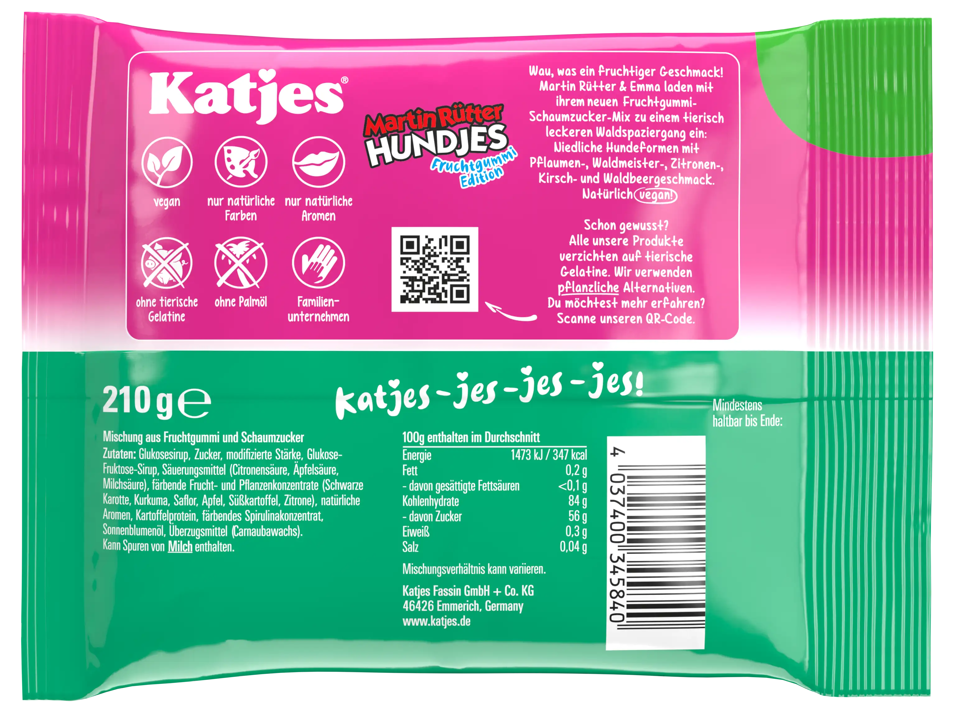 Martin Rütter Hundjes Fruchtgummi Edition 210g