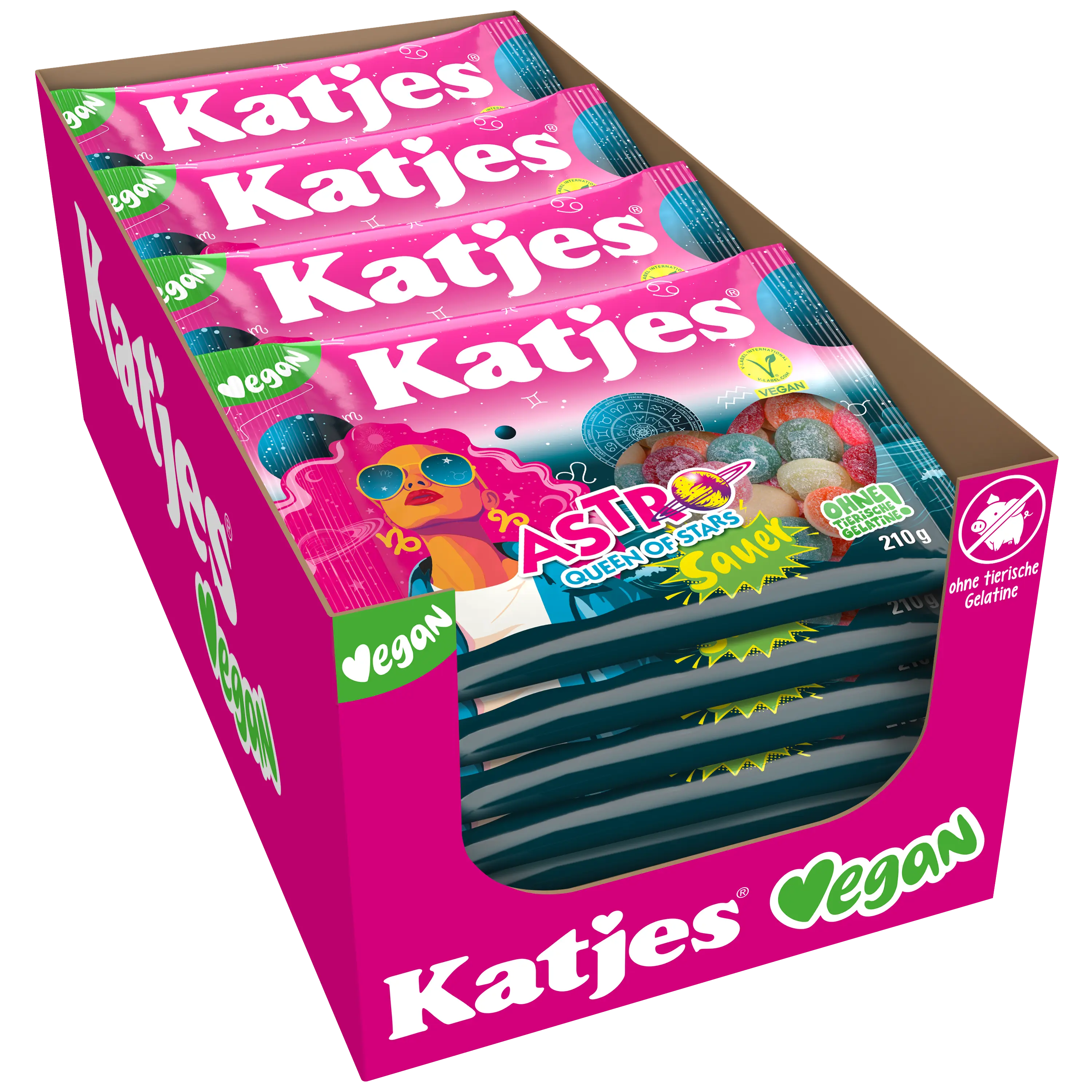 Astro Queen of stars 210gr 18er Karton