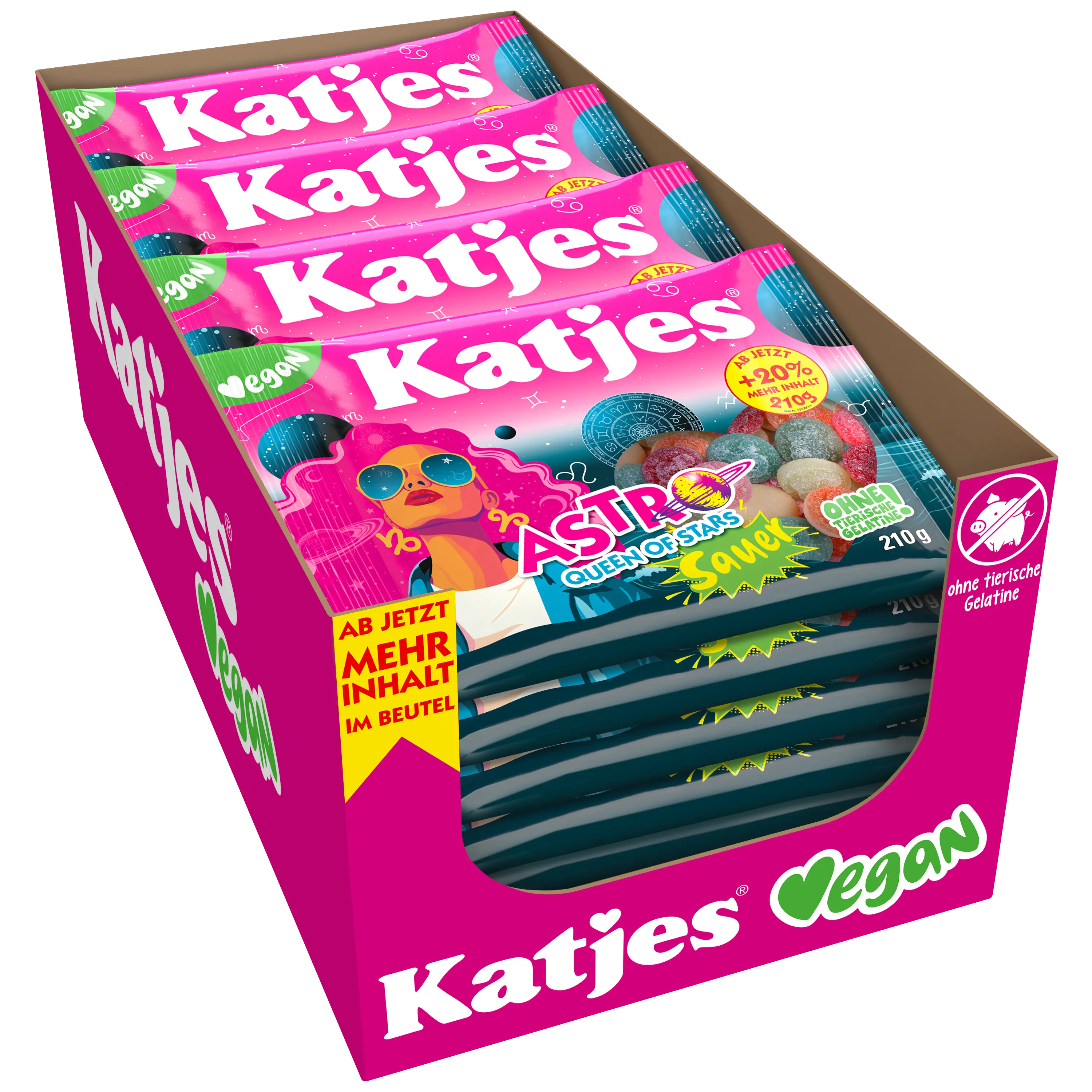 Astro Queen of stars 210gr 18er Karton