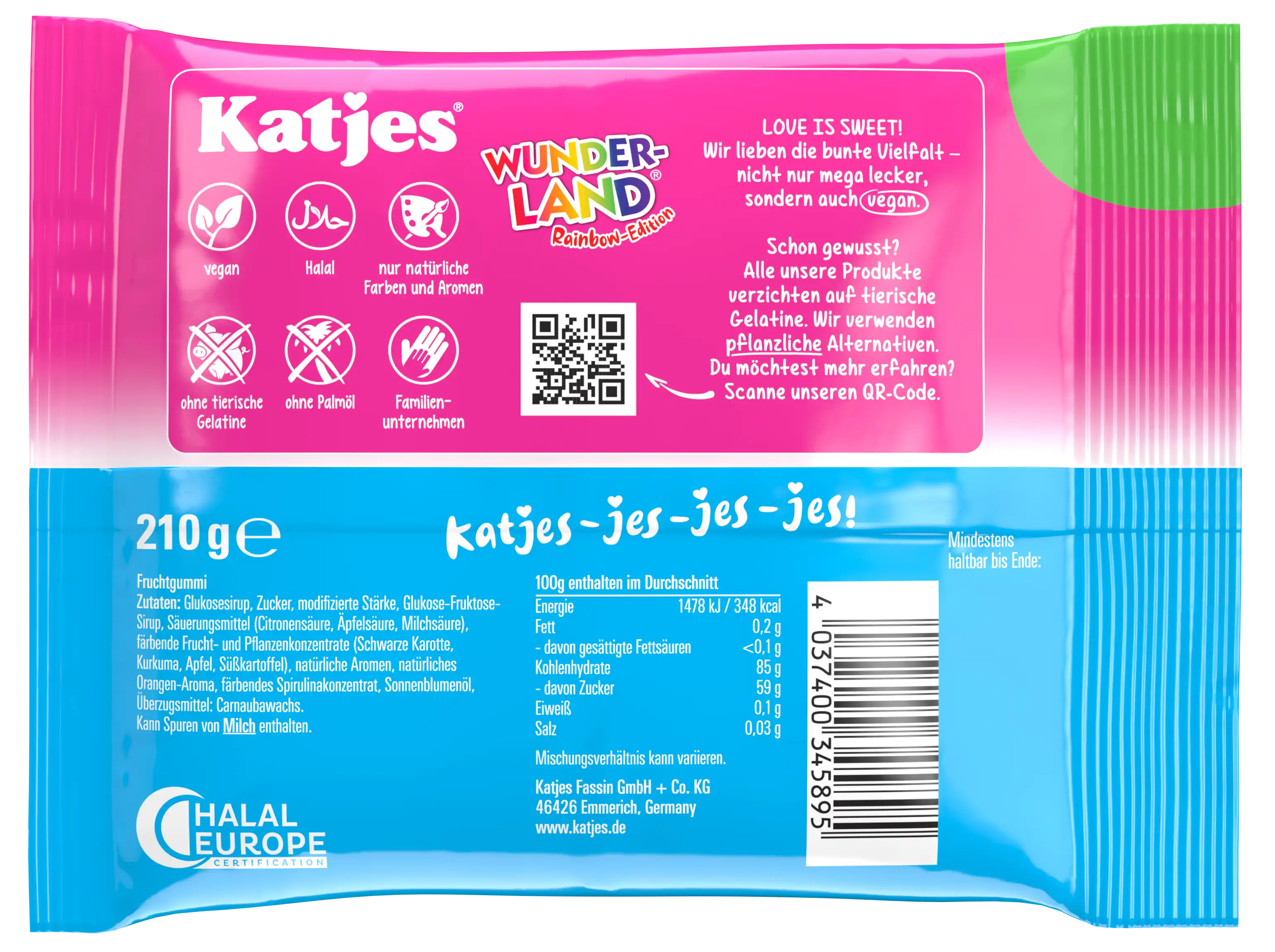 Wunderland Rainbow-Edition 210g