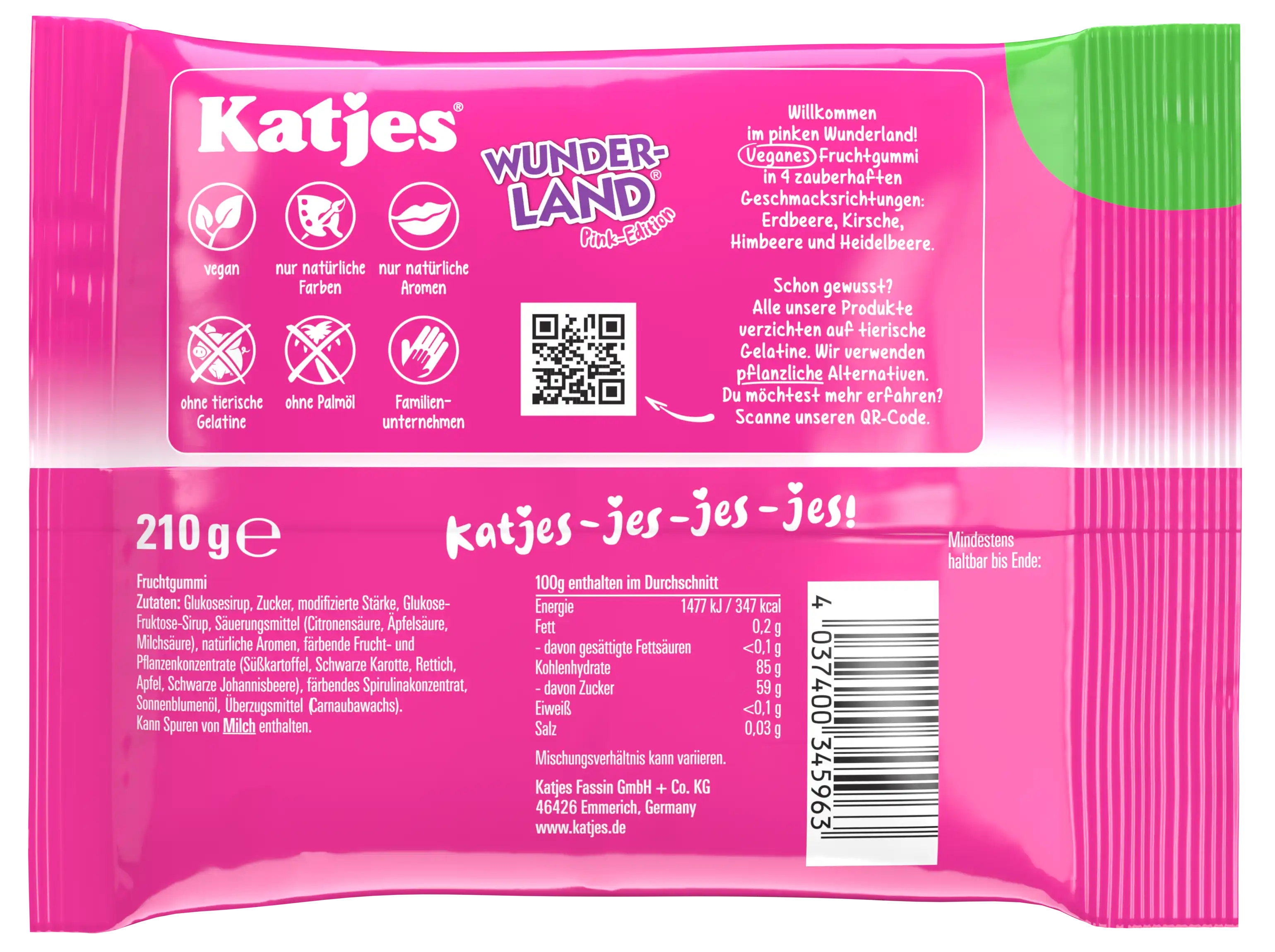 Wunderland Pink-Edition 210g