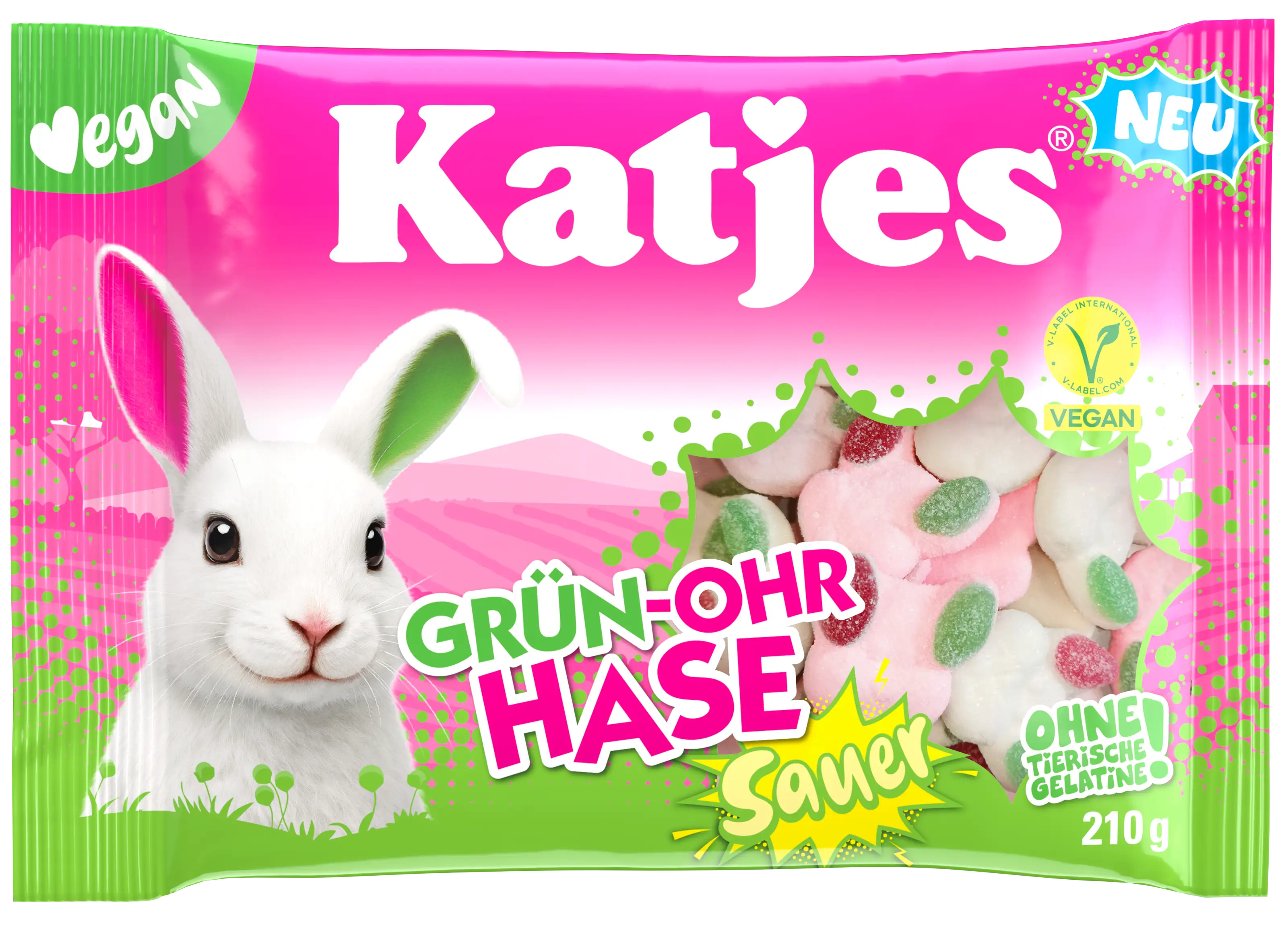 Grün-Ohr-Hase sauer 210g