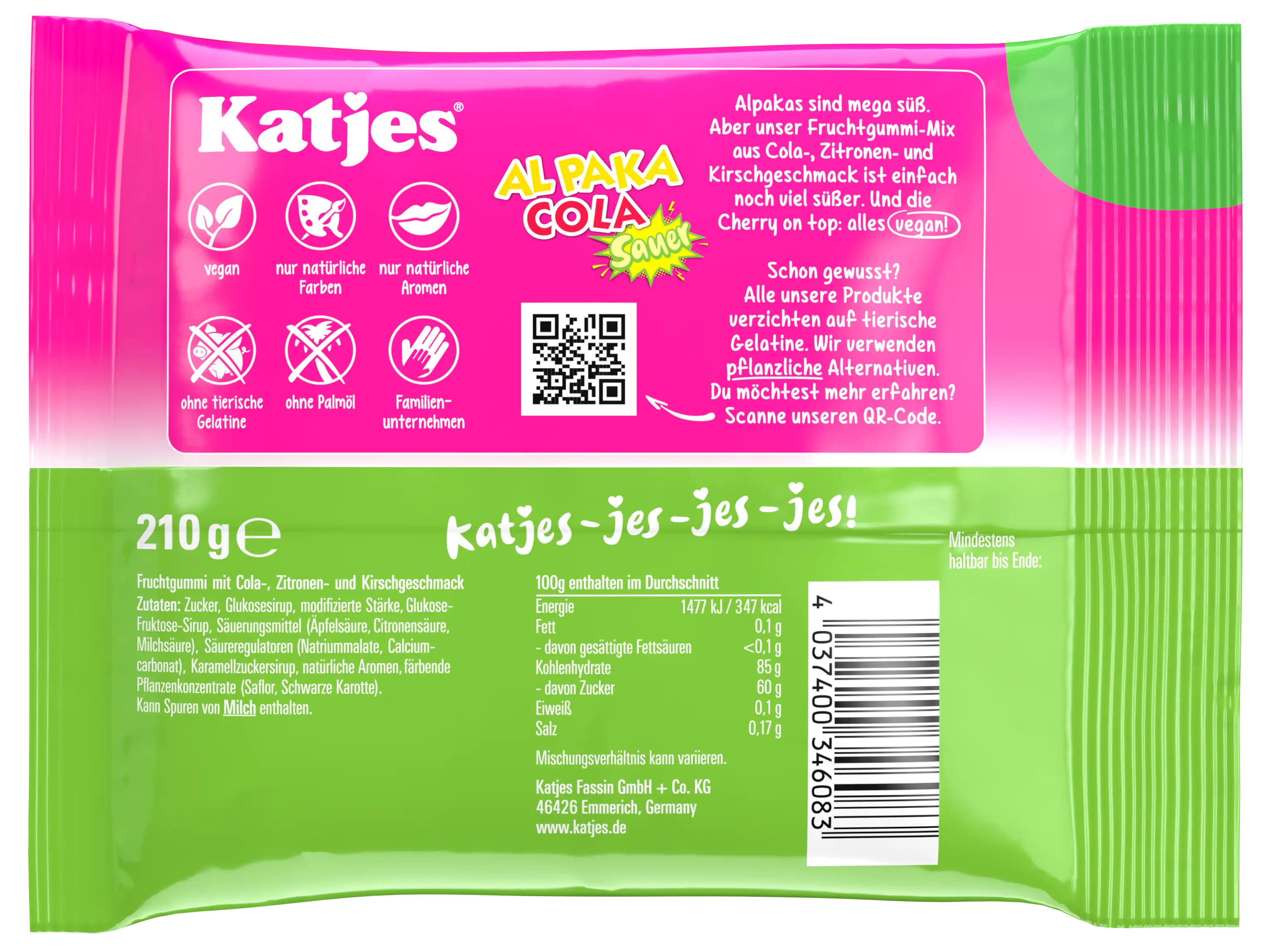 Al Paka Cola Sauer 210g