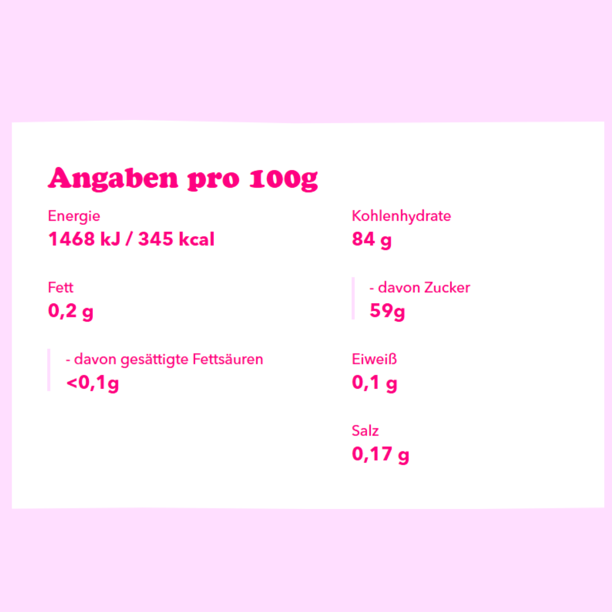 Tropen Früchte 210g 20er Karton