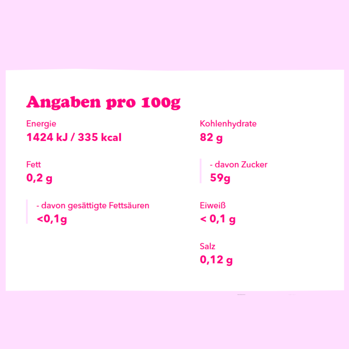 Wunderland Rainbow Edition 210g 20er Karton